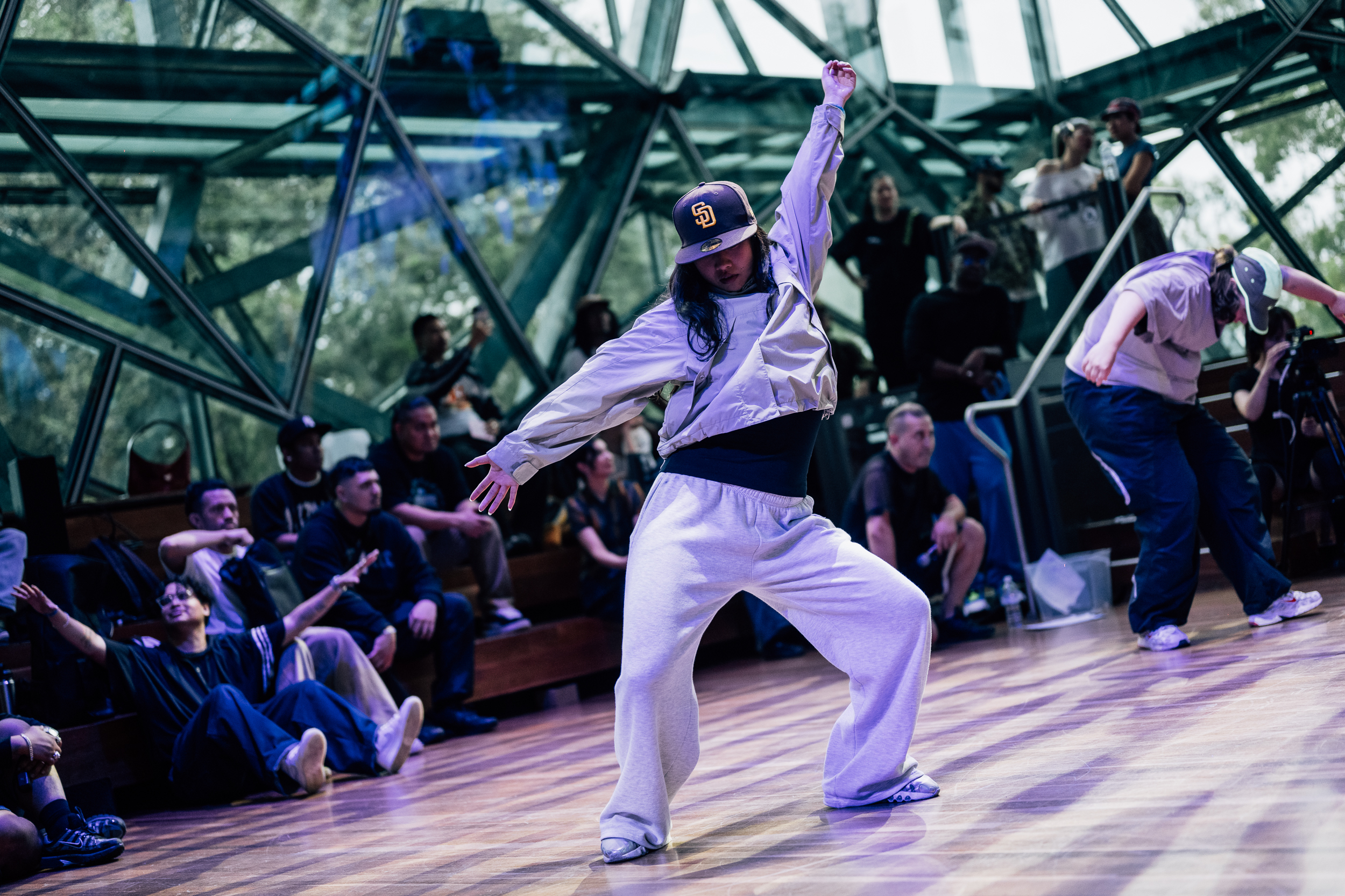 Street dancer at On&On Festival