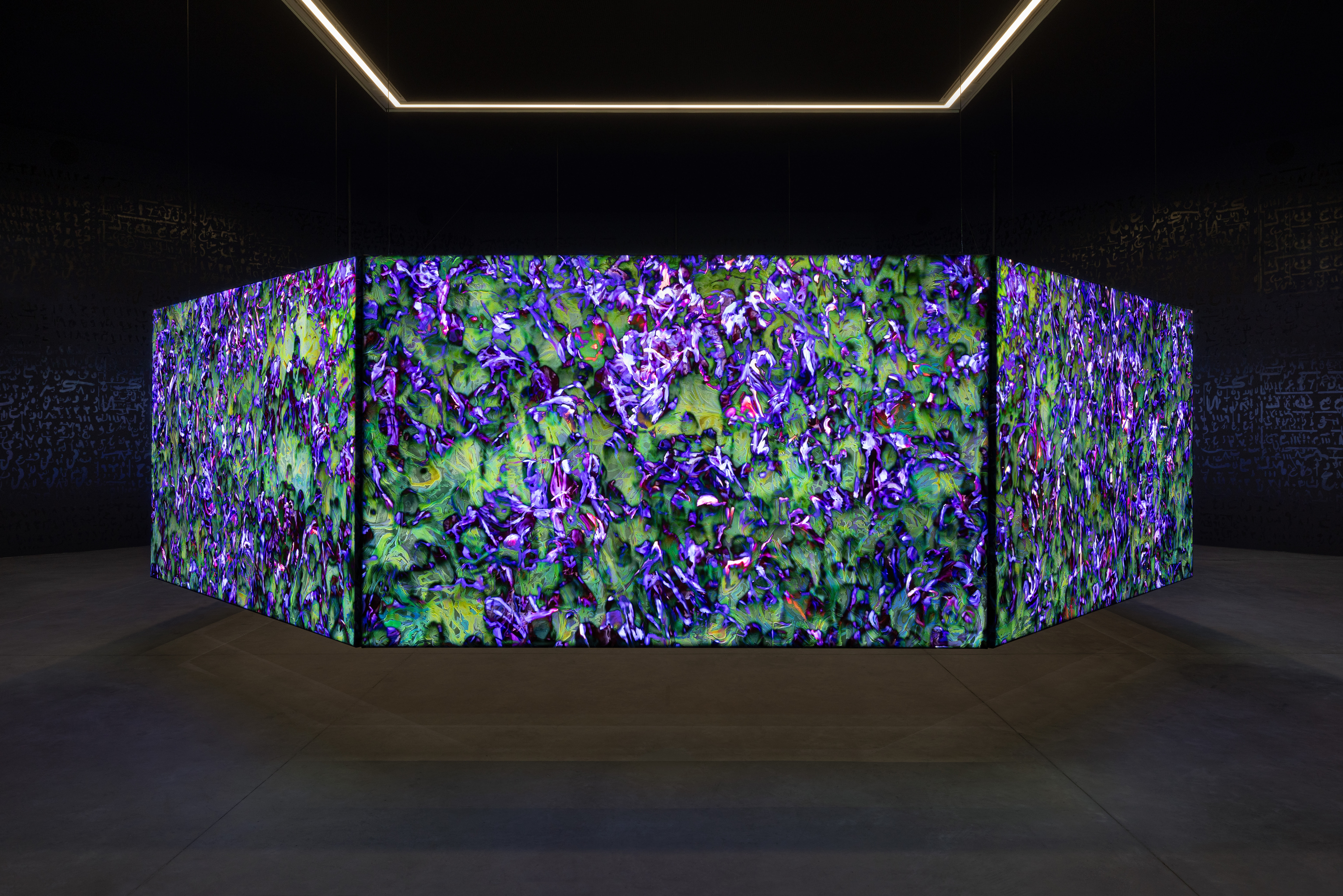 Image credit: Khaled Sabsabi, 'conference of one’s self', 2026, Australia Pavilion at La Biennale di Venezia. Photo: Andrea Rossetti. Courtesy the artist and Milani Gallery