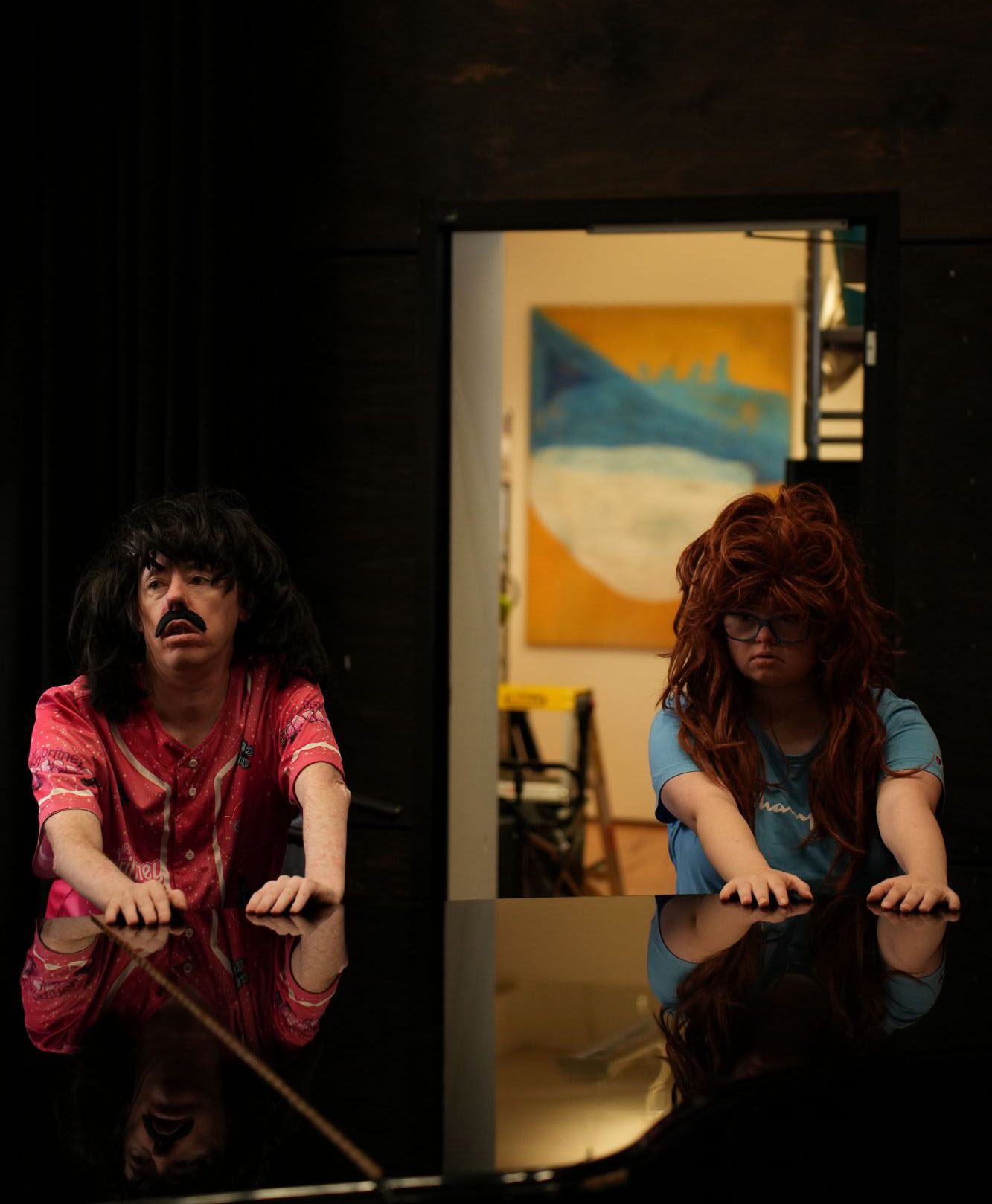 Neanderthal rehearsal 2 by Willem Kingma