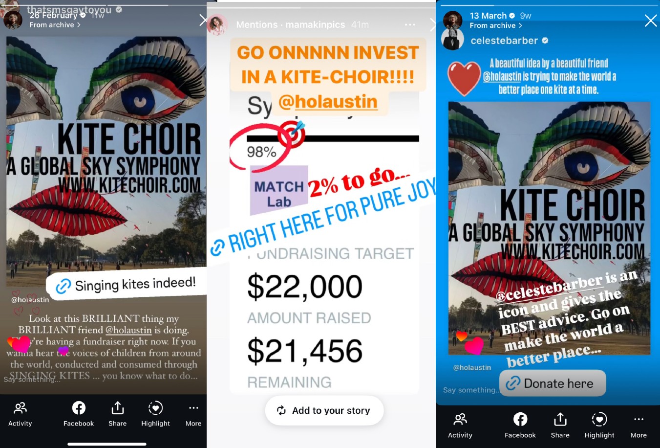 Kite Choir by Holly Austin