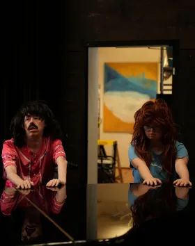 Neanderthal rehearsal 2 by Willem Kingma