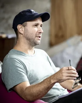 Holding the Man Rehearsal.