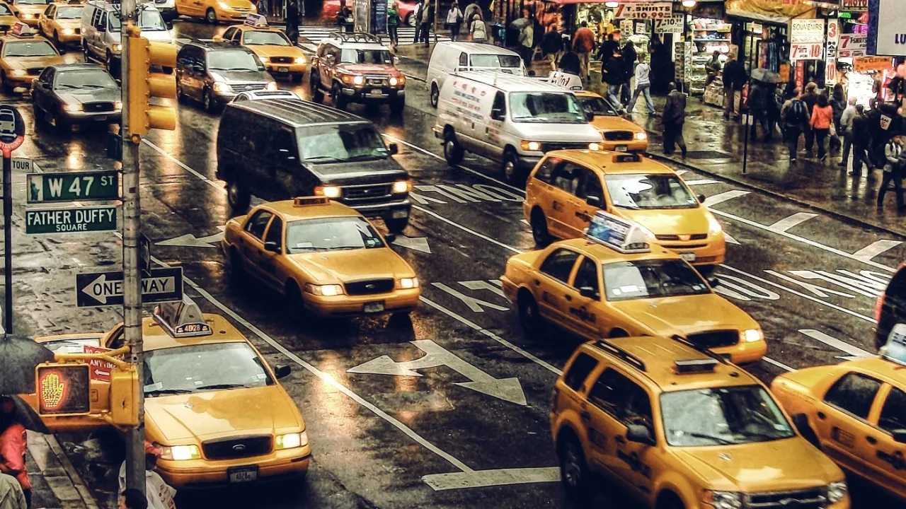 “new york taxis” by ShedBOy^ is marked with CC BY 2.0.