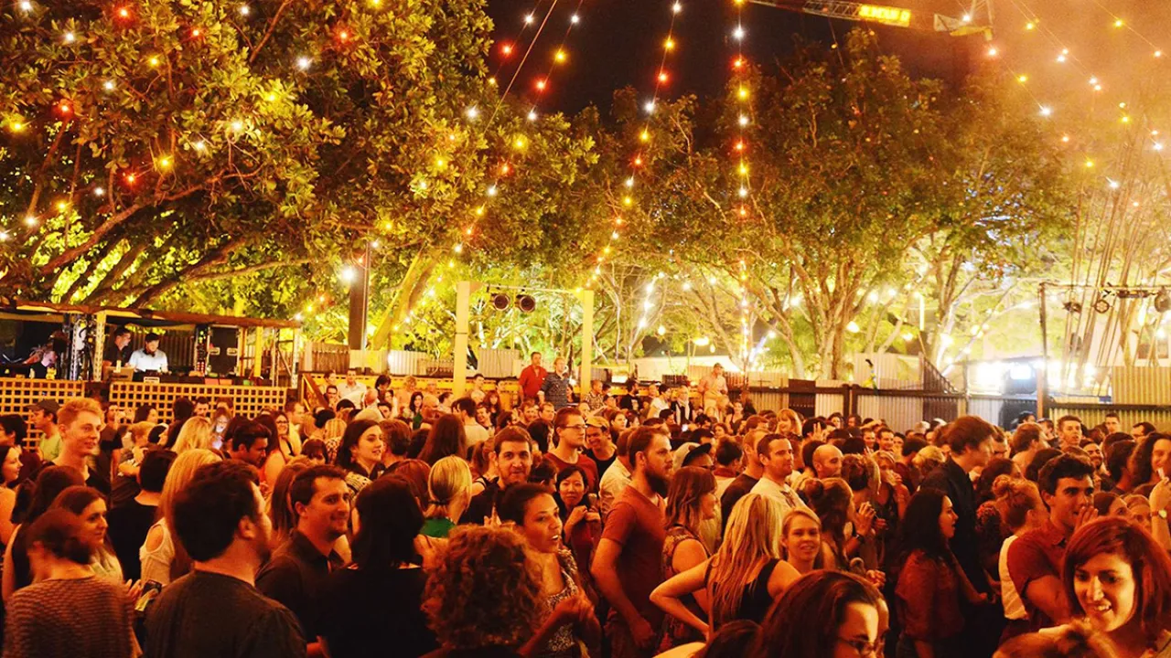 Festival crowd