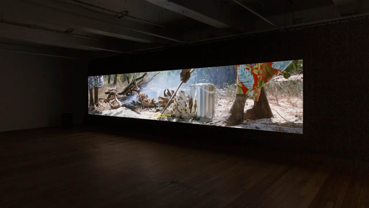 Patrina Munuŋgurr, The Mulka Project, Warwuyun Gurra Wäŋawu (Sorrow For Home), 2020