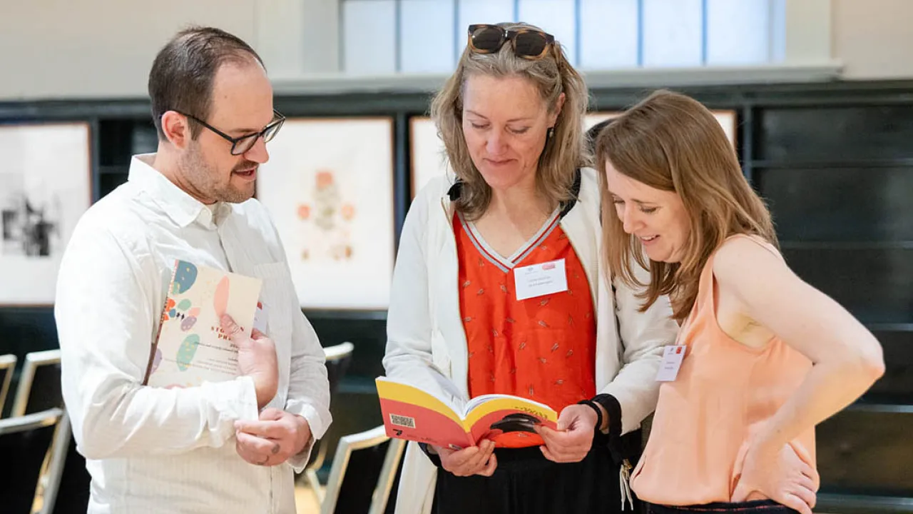 Eric Obenauf, Esther Hendriks and Ariel Richardson at the VIPs Industry Forum 2026. Photo: Maja Baska