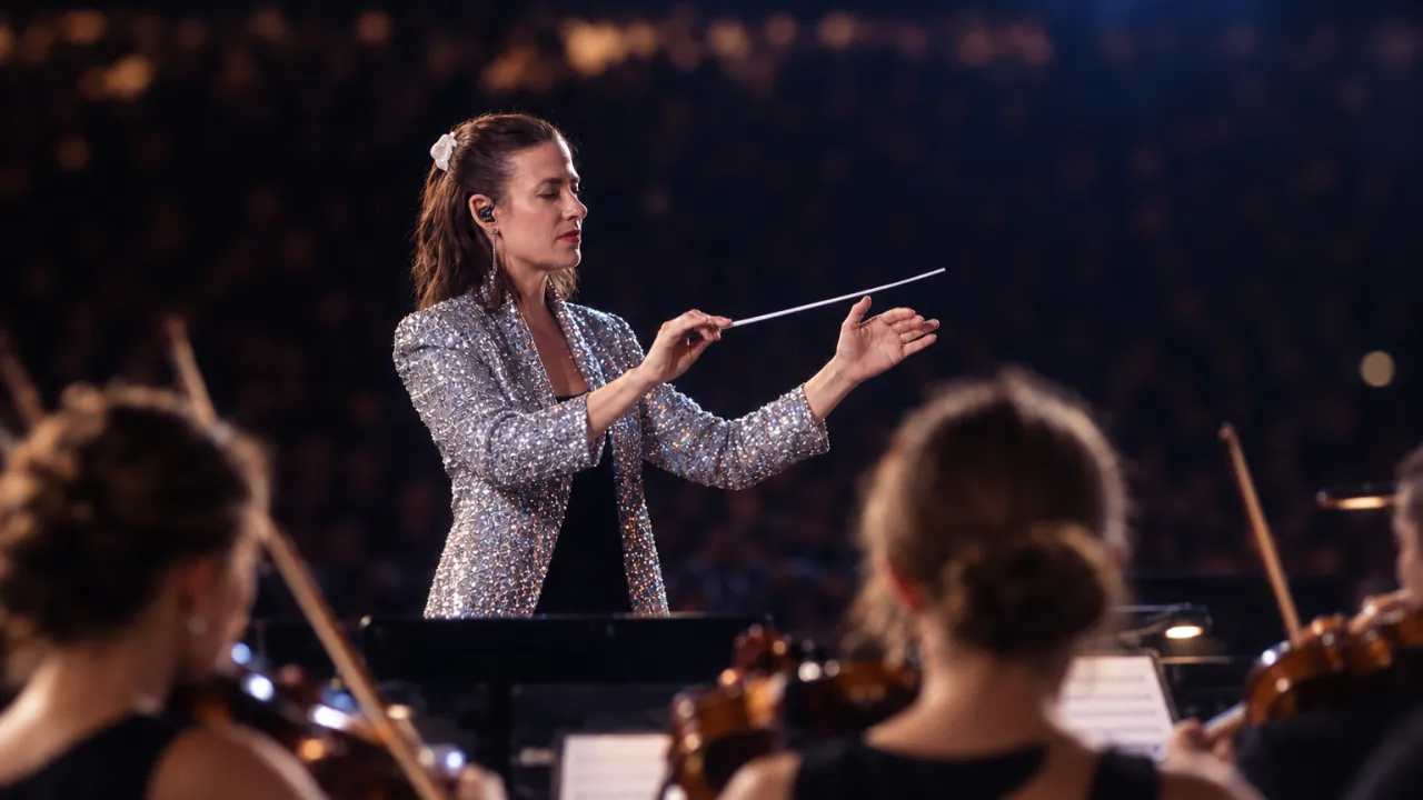 Sara Duhig conducting