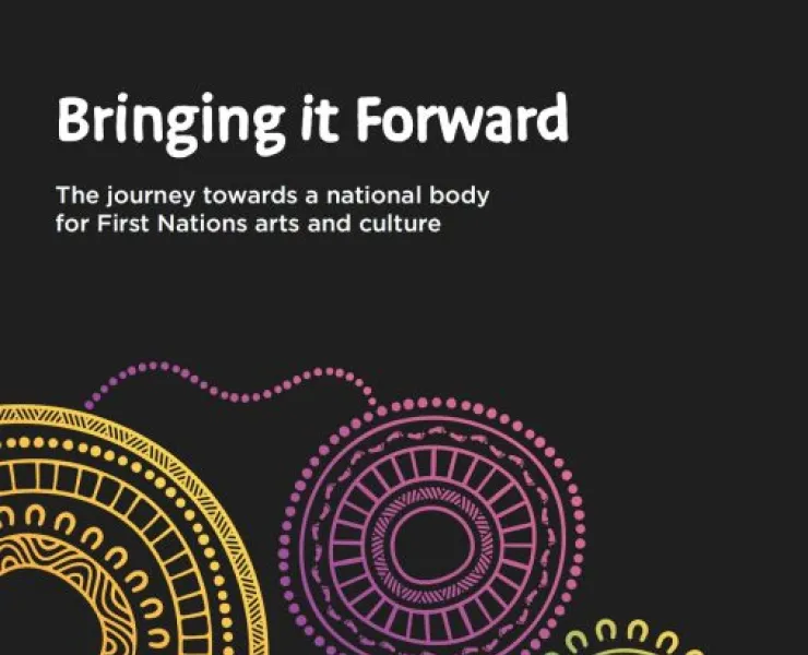 Artwork based on Purrumpa branding, designed by Jordan Lovegrove. Report design by Gilimbaa.