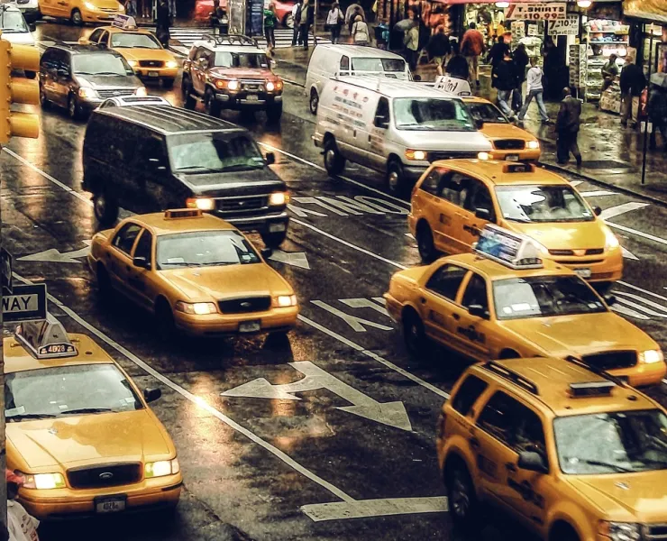 “new york taxis” by ShedBOy^ is marked with CC BY 2.0.