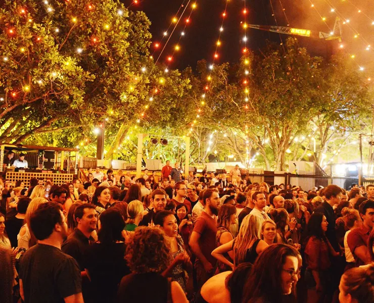 Festival crowd