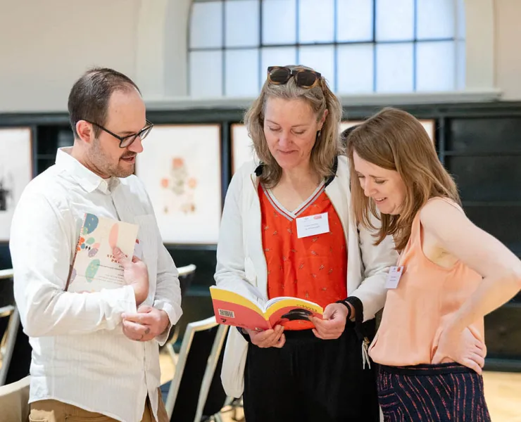 Eric Obenauf, Esther Hendriks and Ariel Richardson at the VIPs Industry Forum 2026. Photo: Maja Baska