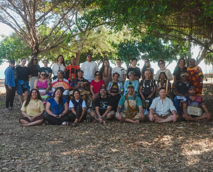 Darrandarra, Tri Nations Exchange, Welcome to Country Ceremony