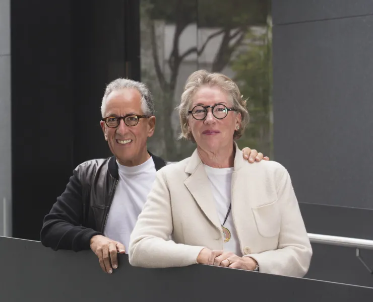 Simon and Catriona Mordant, 2015 Pavilion Opening