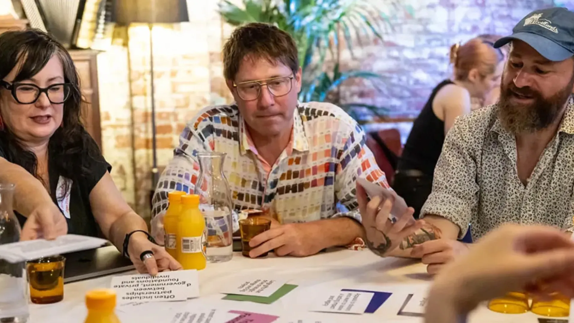 People at a workshop